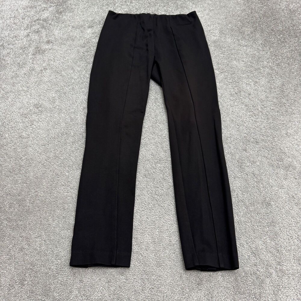 Rag & Bone Simone Snap Cuff Slim Fit Cropped Dress Pants Trouser Womens 0 Black